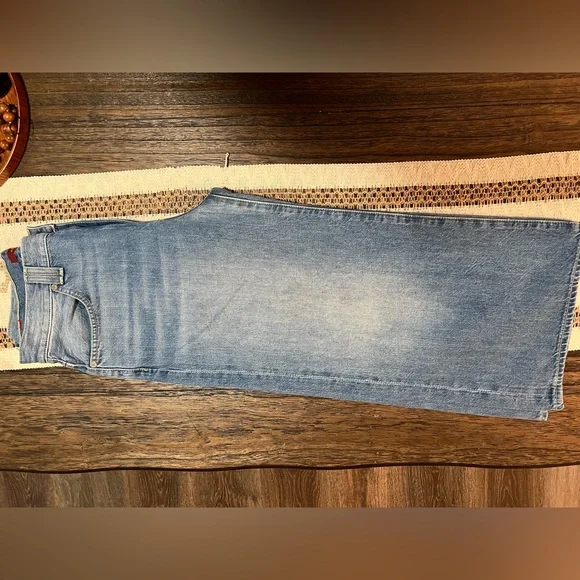 7 For All Mankind Light Blue Jean Shorts